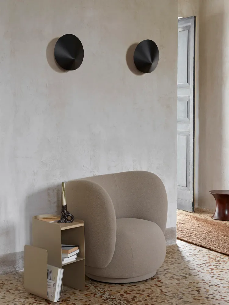 Arum Wall Sconce - Black Ferm Living - DK