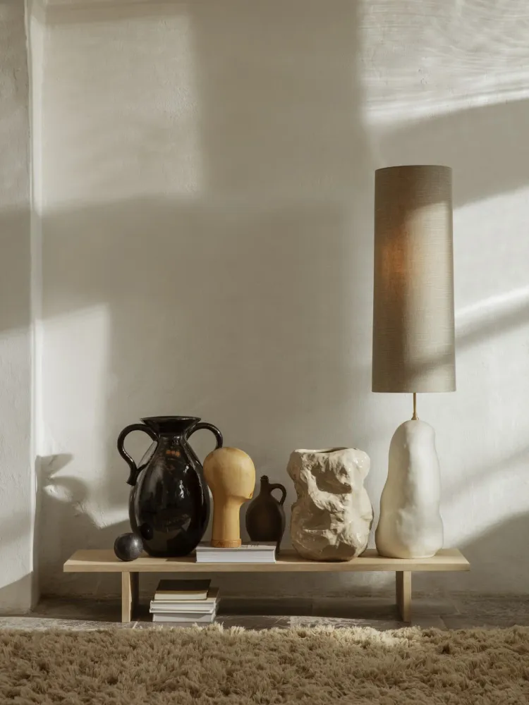 Eclipse Lampshade - Long - Sand Ferm Living - DK