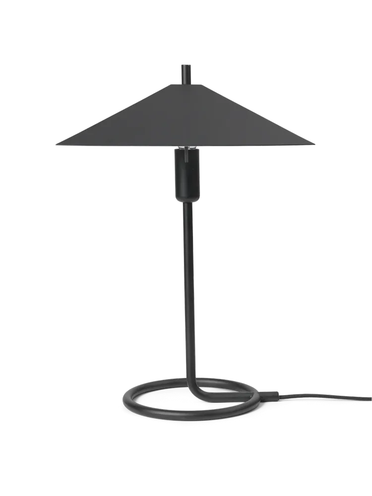 Filo Table Lamp Square - Black/Black Ferm Living - DK