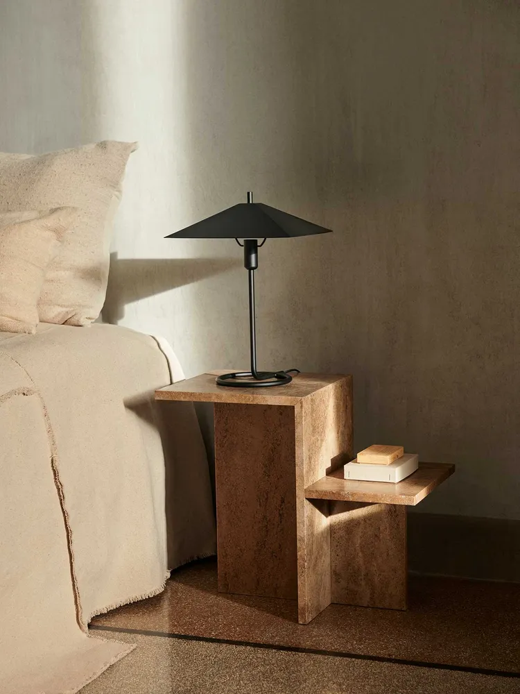 Filo Table Lamp Square - Black/Black Ferm Living - DK