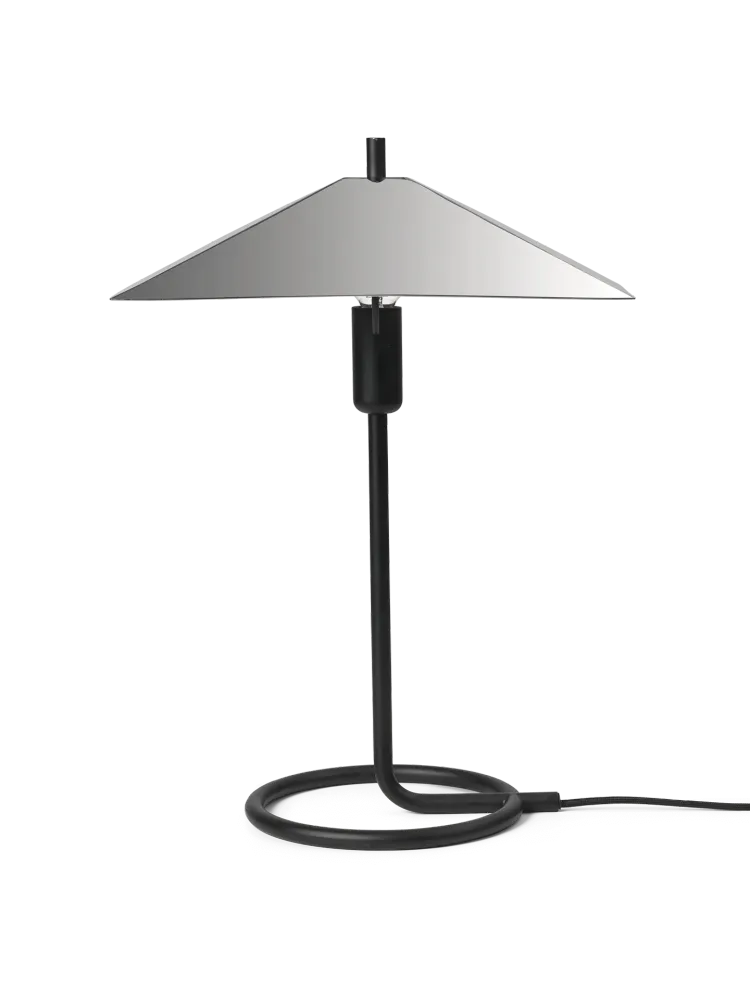 Filo Table Lamp Square - Black/Mirror Polished Ferm Living - DK