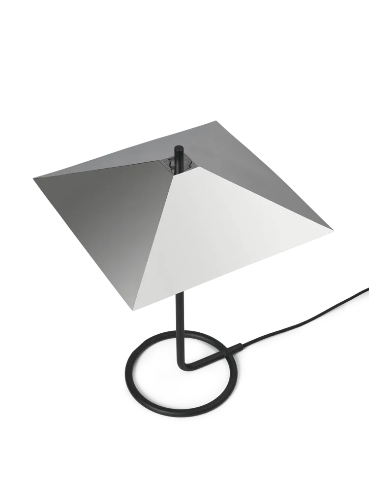 Filo Table Lamp Square - Black/Mirror Polished Ferm Living - DK