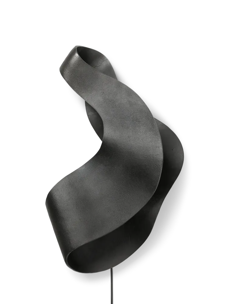 Oyster Wall Lamp - Black Ferm Living - DK