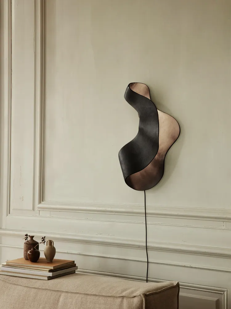 Oyster Wall Lamp - Black Ferm Living - DK