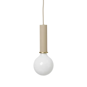 Socket Pendant High - Cashmere Ferm Living - DK