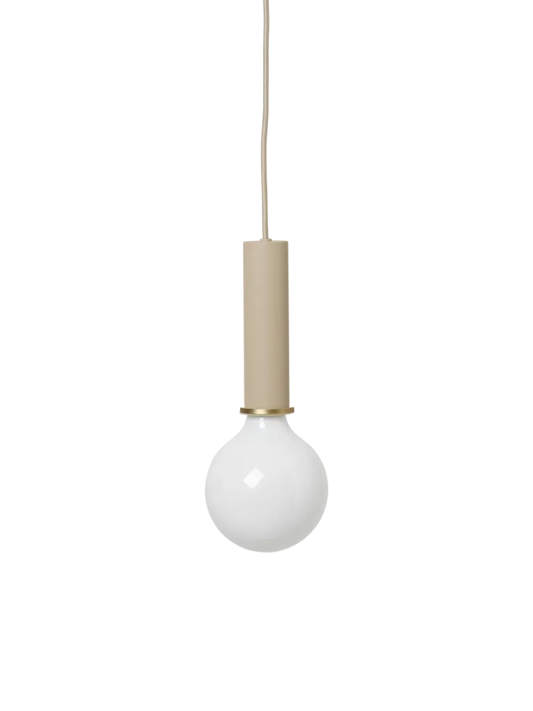 Socket Pendant High - Cashmere Ferm Living - DK