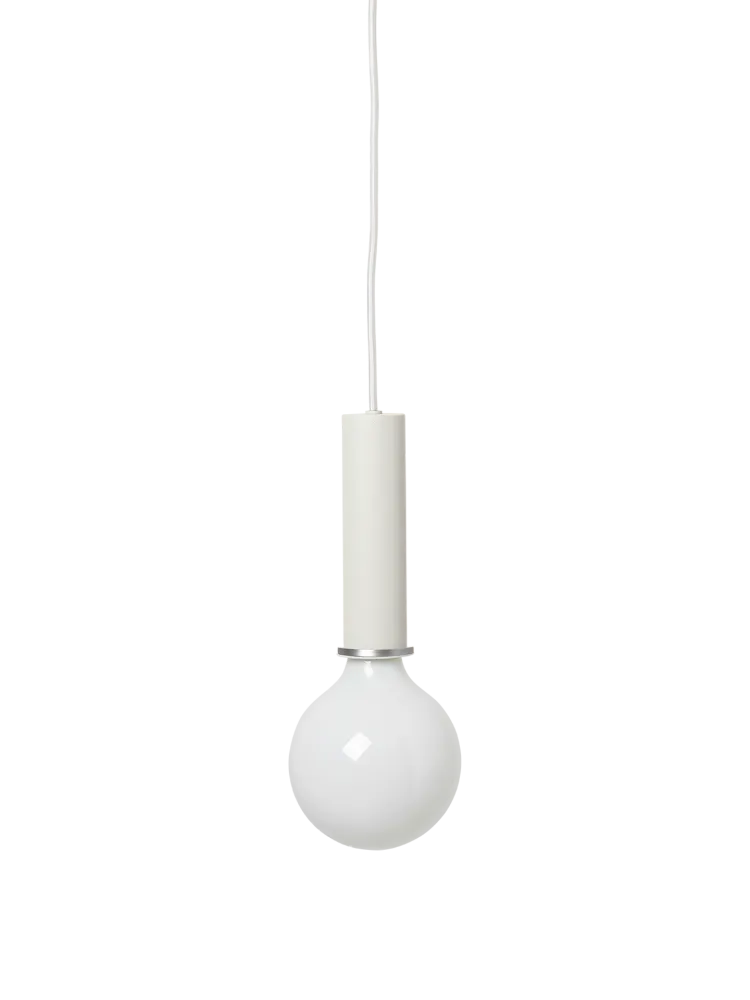 Socket Pendant High - White Ferm Living - DK