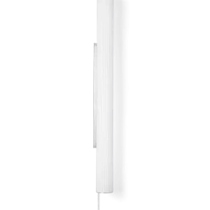 Vuelta Wall Lamp 100 - White/Stainless Steel Ferm Living - DK