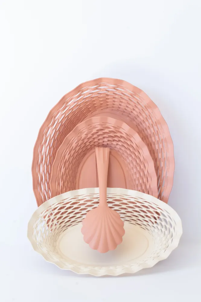 Salad Tong Pink