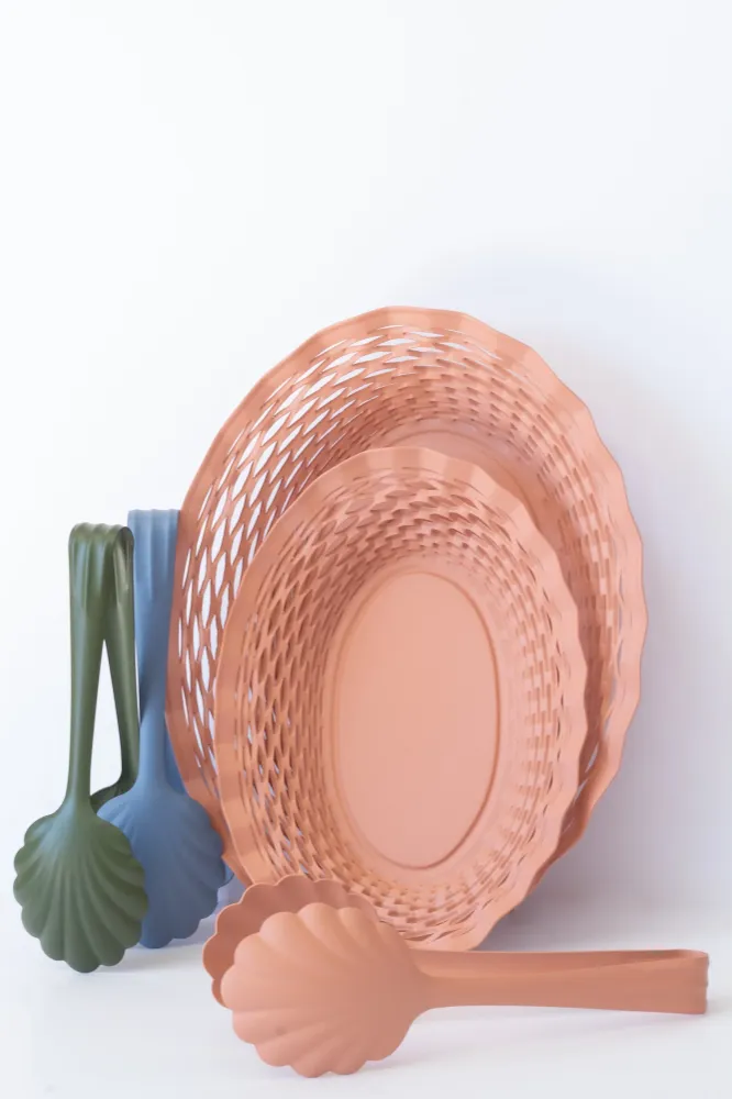 Salad Tong Pink
