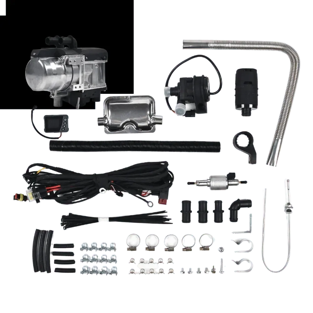 Aqua GSM 4G/5G 5kW 12V Diesel/Benzin Flydende Vandvarmer UK Nordkapp®