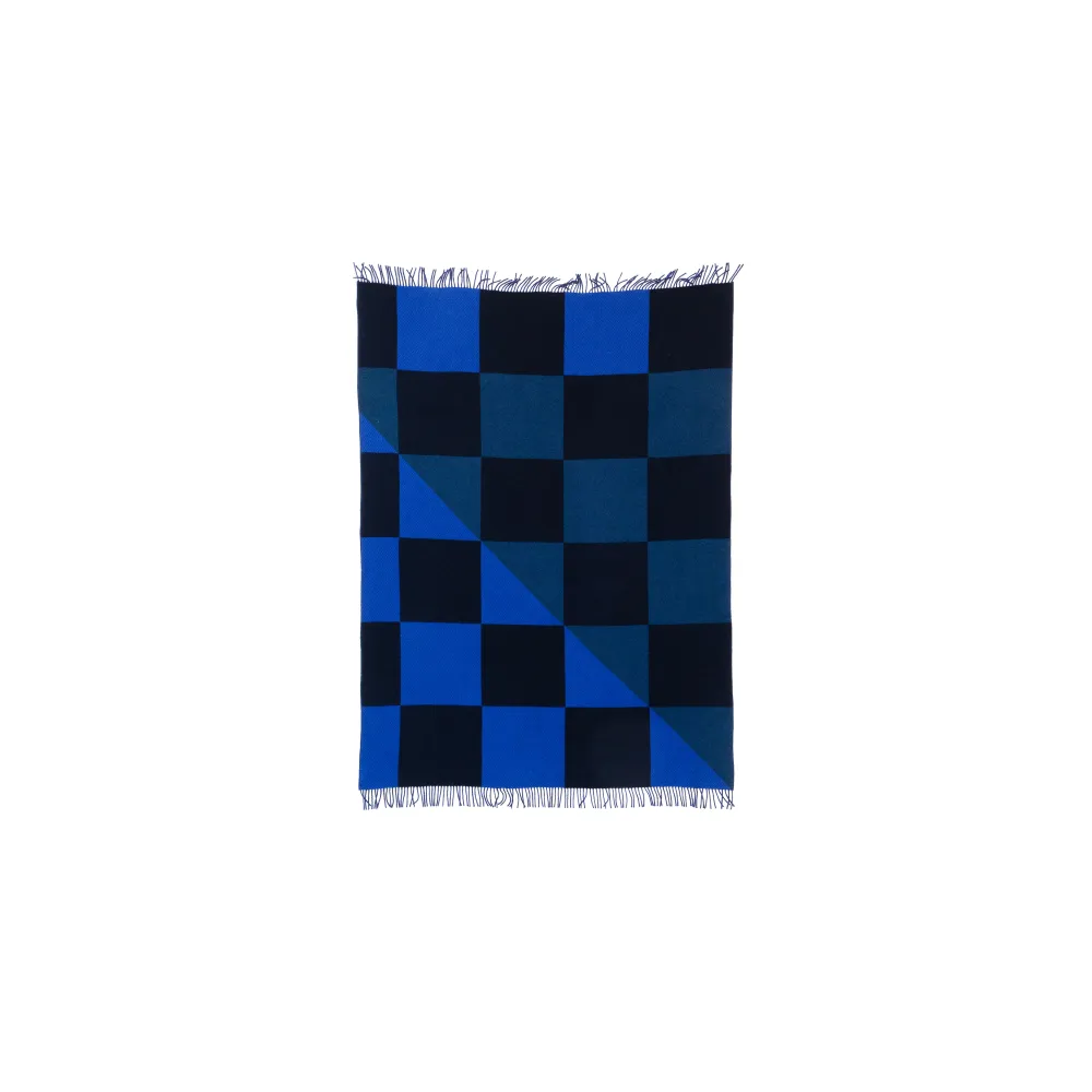 Dana Arbib - Patch - blanket - Blue/green/navy