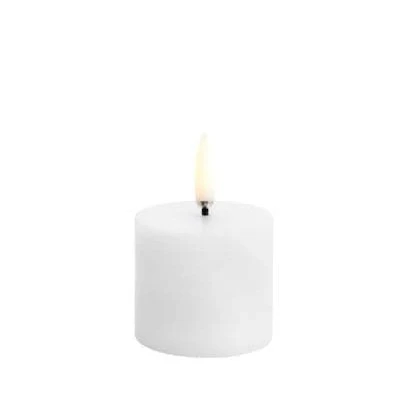 Uyuni - Bloklys 5x4,5 Cm. - Nordic White