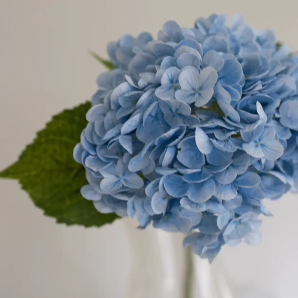 BLOOM OBJECTS kunstig Hortensia - Lyseblå