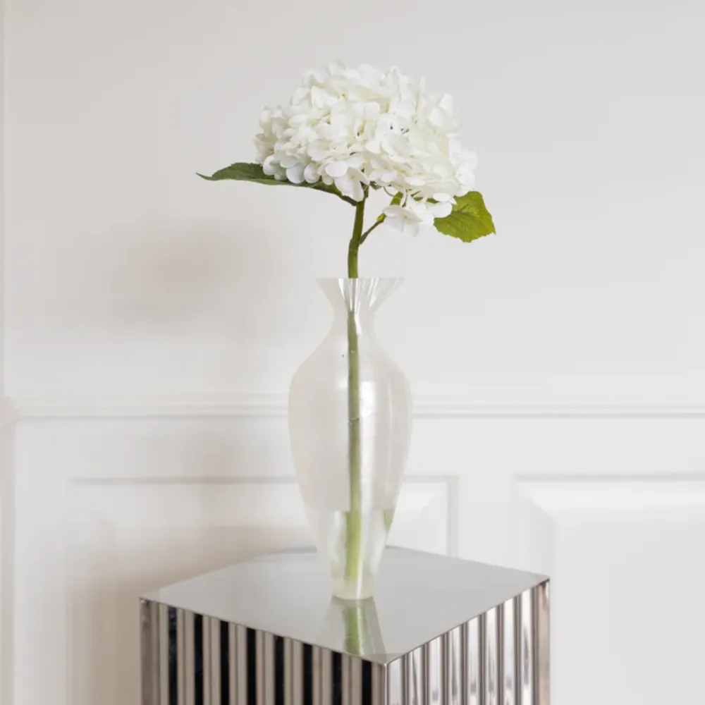 BLOOM OBJECTS kunstig, naturtro Hortensia - Hvid