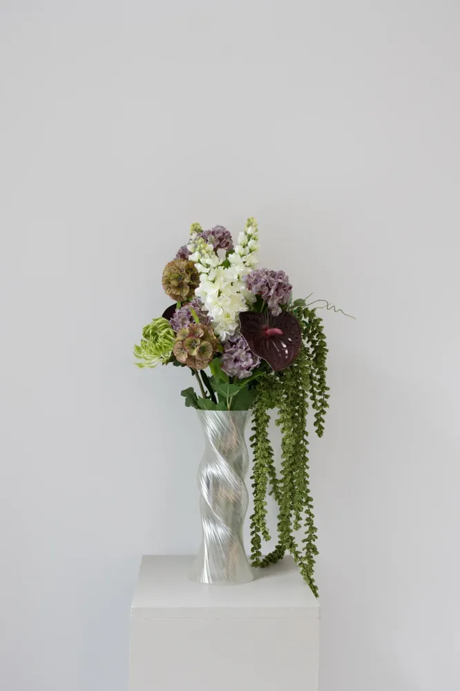 BLOOM OBJECTS kunstig Scabiosa blomst - støvet