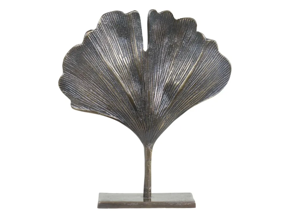 Chic Antique - Blad Dekor på Fod - Stor