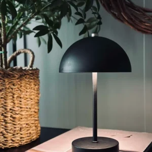 Bordlampe med touch - Sort