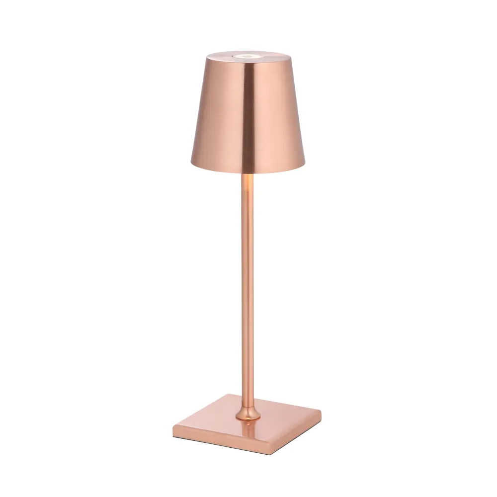 Garda Mini 24cm Trådløs Bordlampe IP54 Kobber