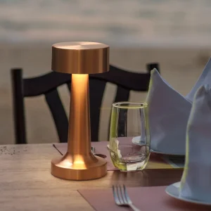 Verona LED Trådløs Bordlampe Kobber