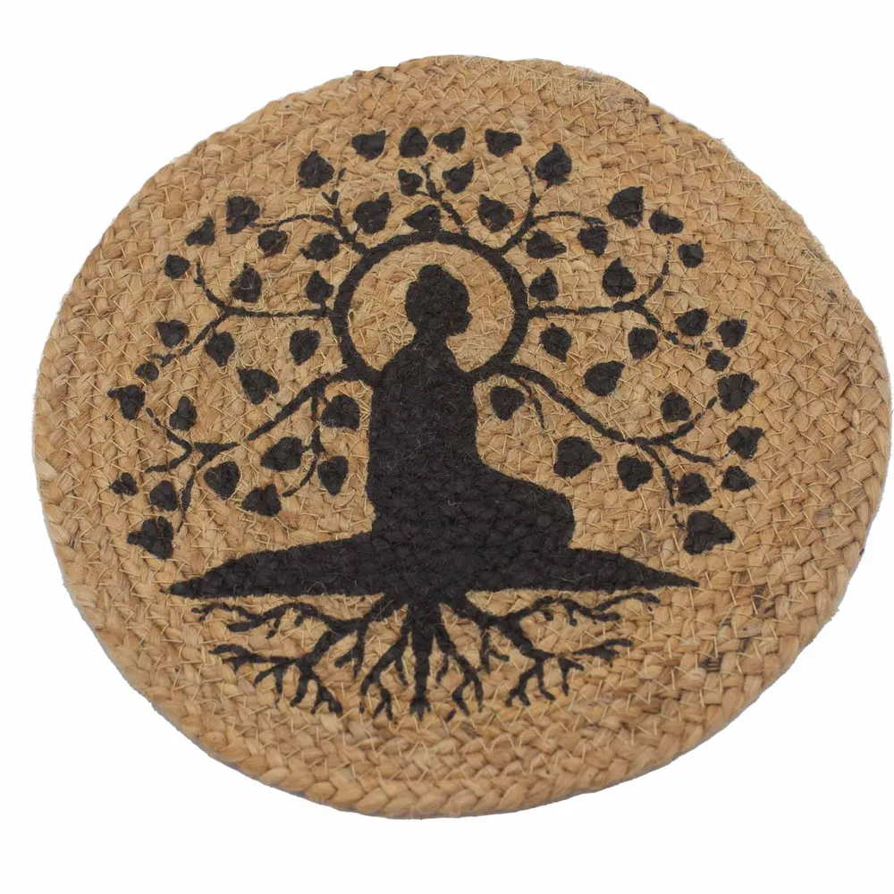 Jute Bordskåner 30cm Bodhi Træ Print