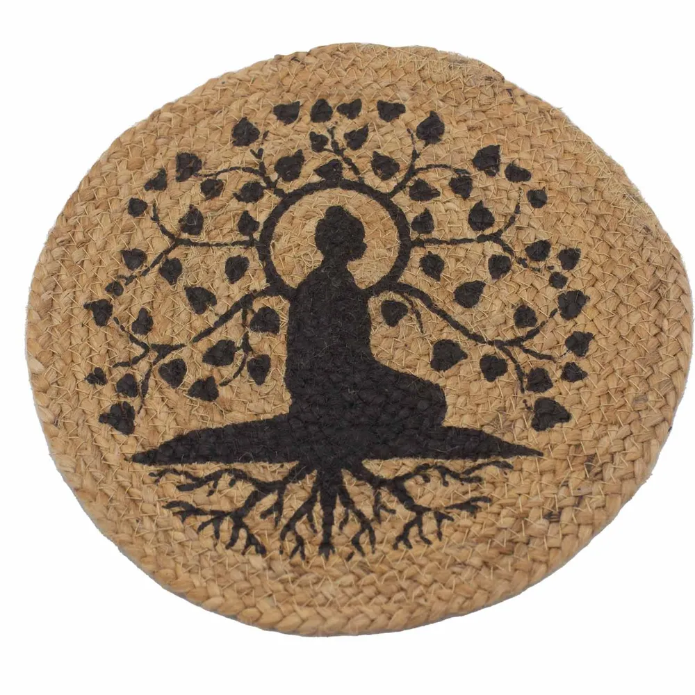 Jute Bordskåner 30cm Bodhi Træ Print