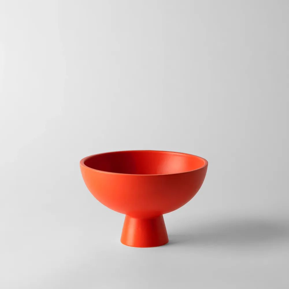 Nicholai Wiig-Hansen - Strøm - medium skål - Strong coral