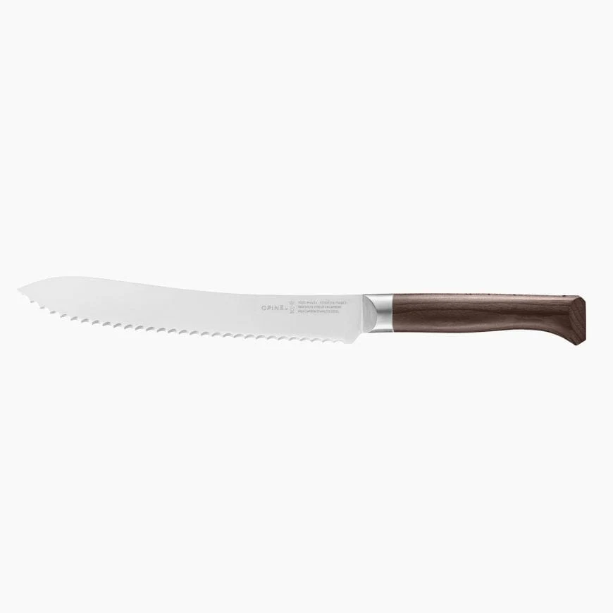 Opinel Les Forges fuldsmedet brødkniv med bøgeskaft