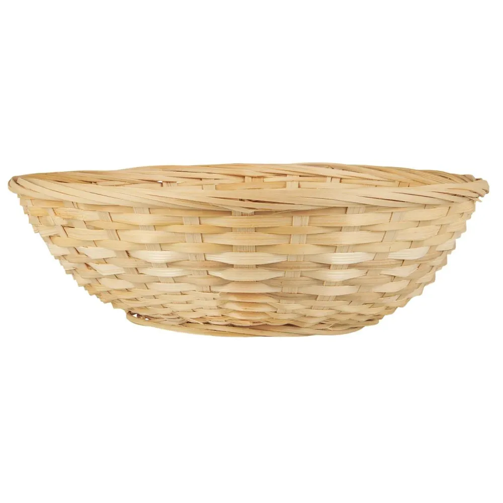 Rund brødkurv