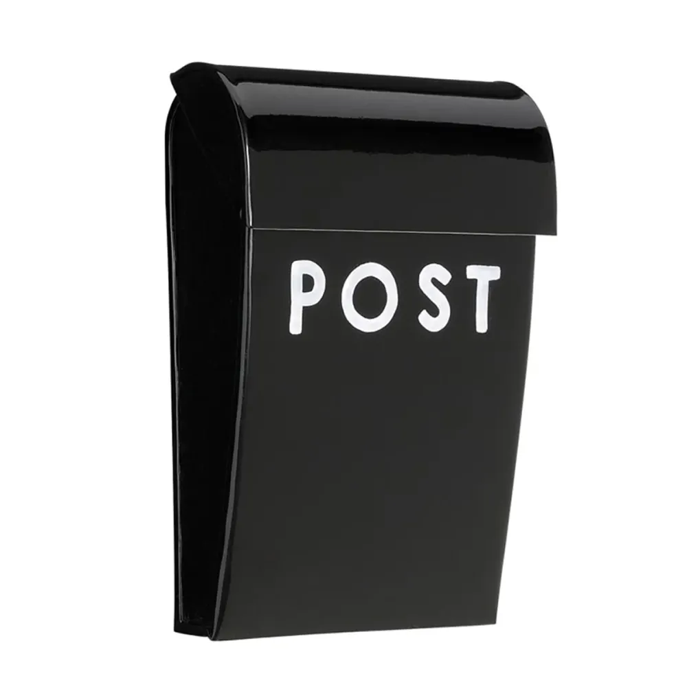 Bruka Design postkasse, mini - sort