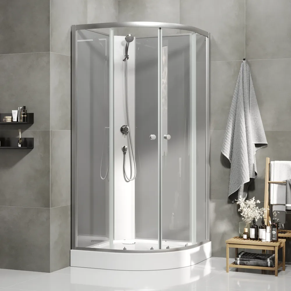 Austin brusekabine med satinprofil BATH DELUXE - BASIC