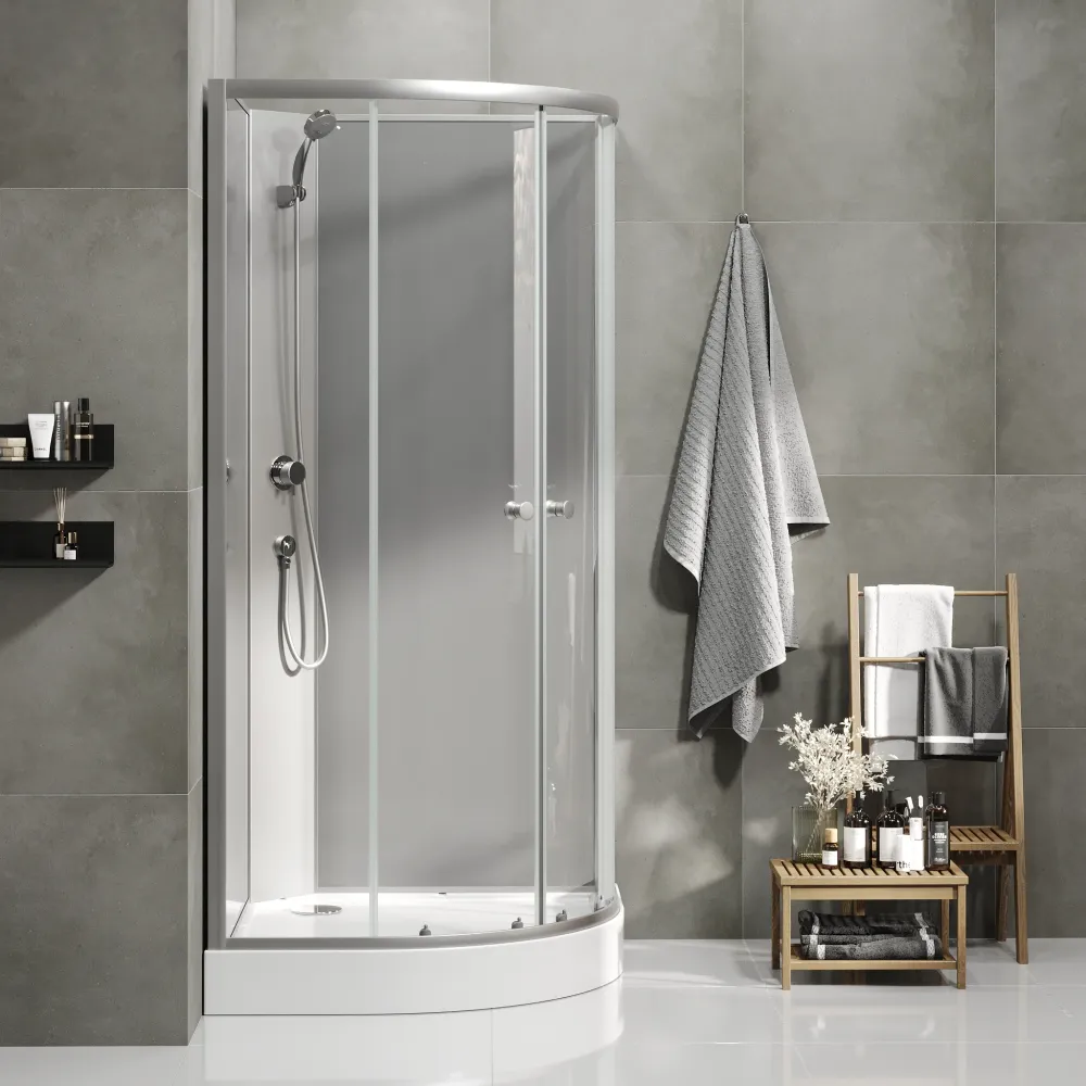 Austin brusekabine med satinprofil BATH DELUXE - BASIC