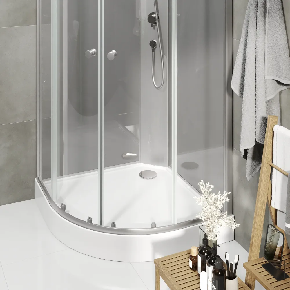 Austin brusekabine med satinprofil BATH DELUXE - BASIC