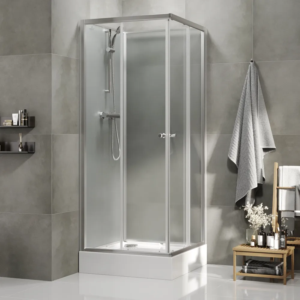 Dayton Firkantet brusekabine BATH DELUXE - BASIC