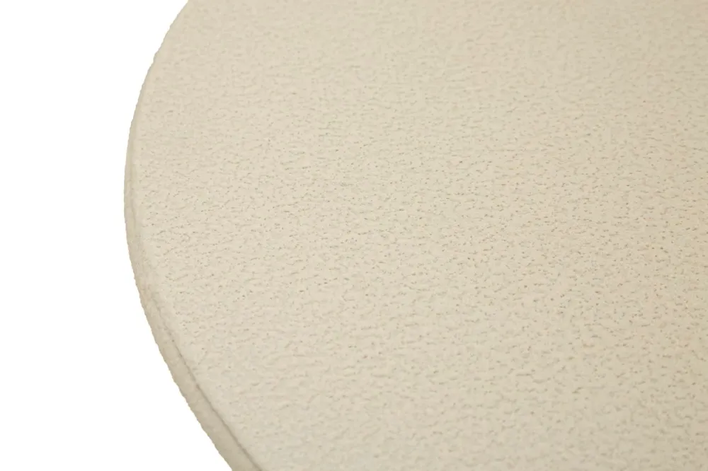 Bord i creme, jern – 45x58 cm