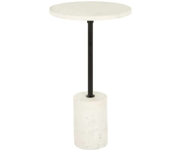 Richmond Interiors Misty sidebord - marmor - 51x30