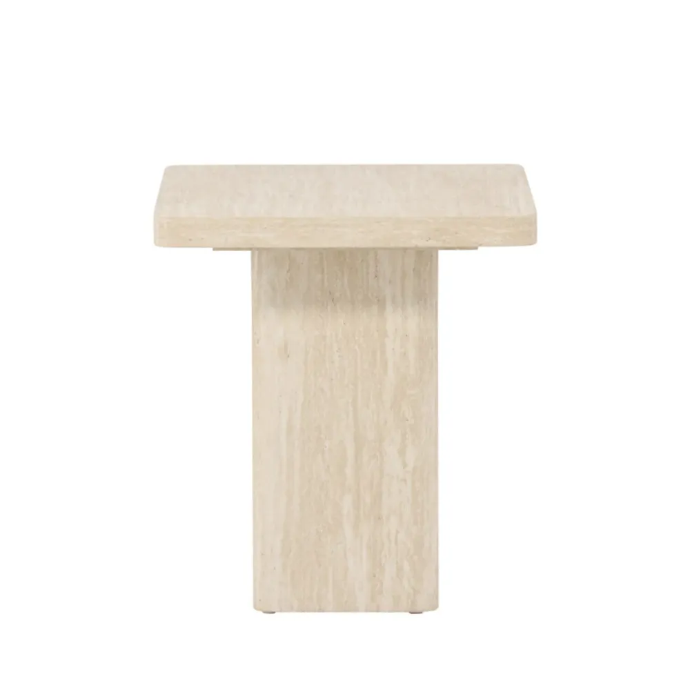 Venture Design Qvart sidebord - 50x50x56 - sand