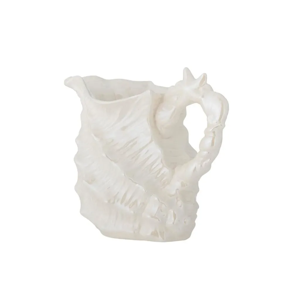 Bloomingville - Shellie Kande, Kridt, Stentøj 82072684 - White
