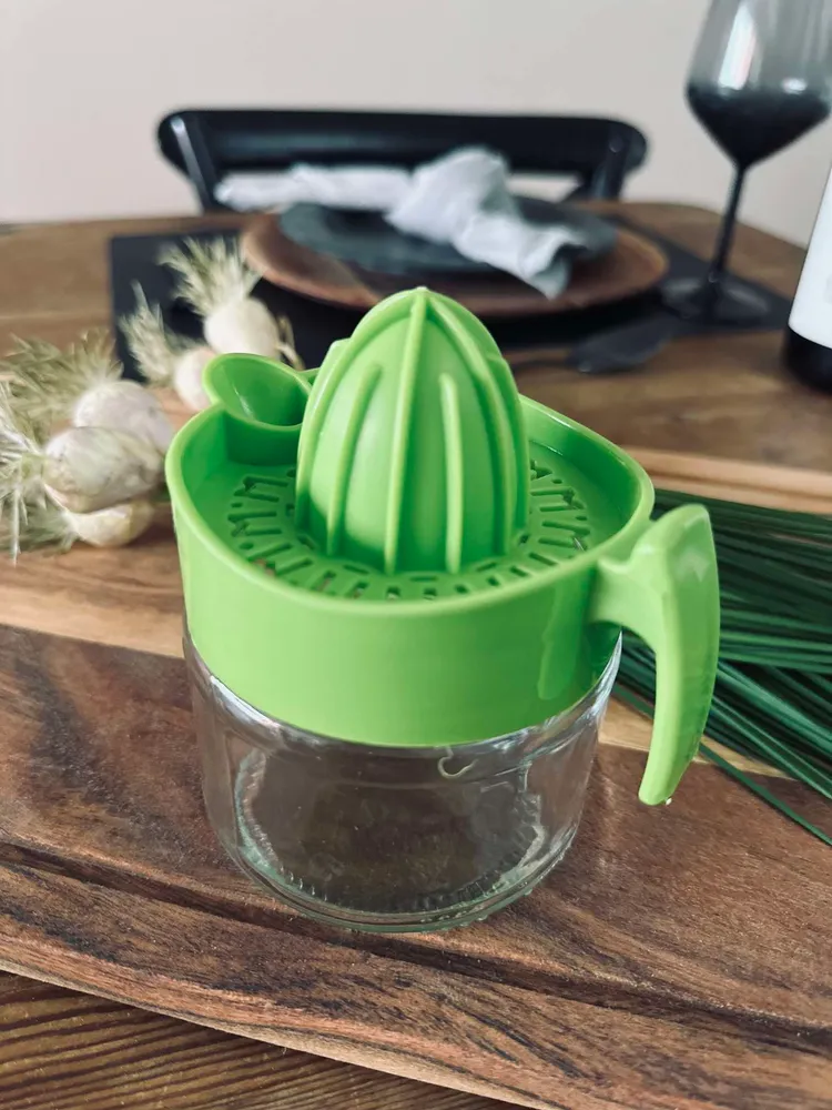 Citruspresser Kande - Grøn 4 Blades