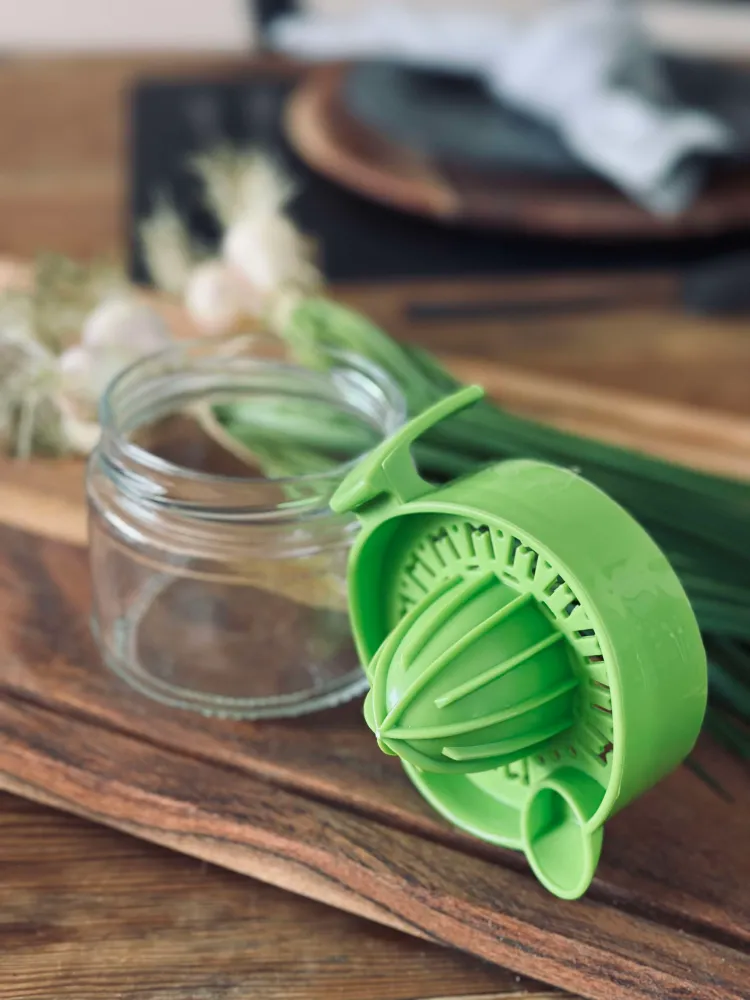Citruspresser Kande - Grøn 4 Blades