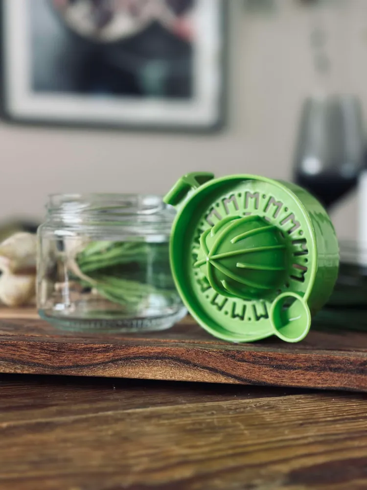 Citruspresser Kande - Grøn 4 Blades