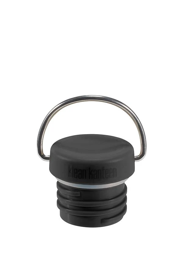 Klean Kanteen - skruelåg med hank i stål - midnight