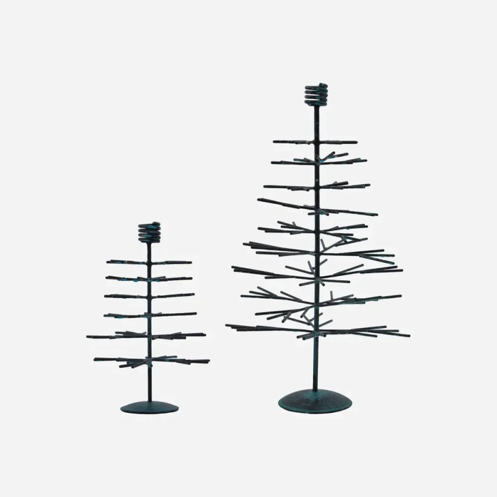 Lysestage, HDTree, Antik kobberfinish