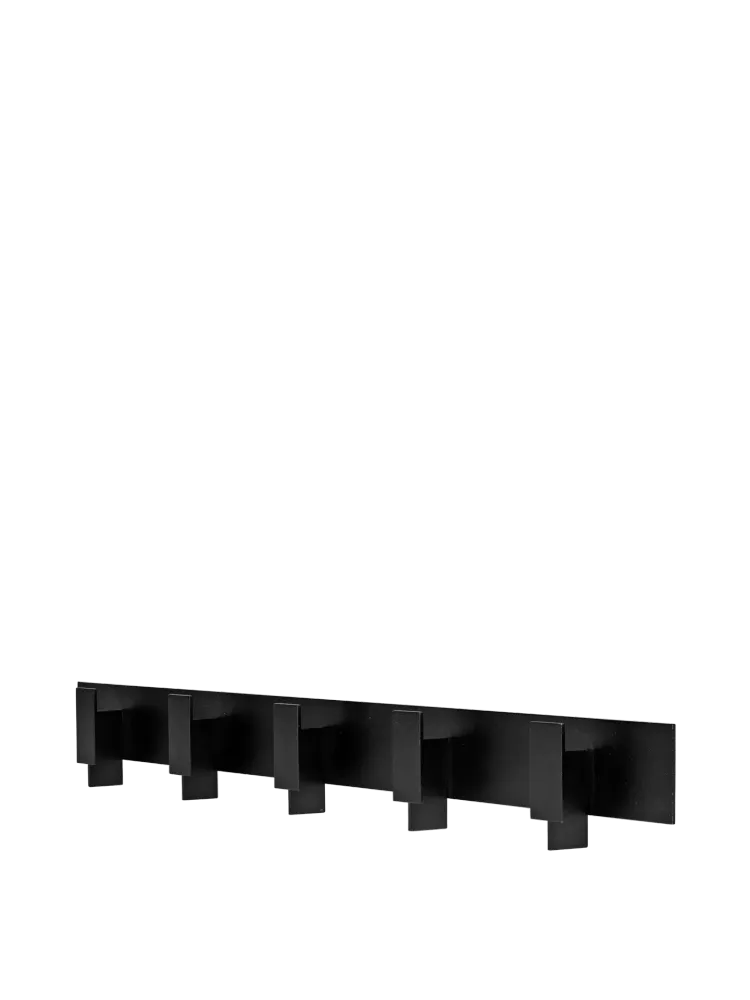 Lager Coat Rack - Black 36 Inch Length