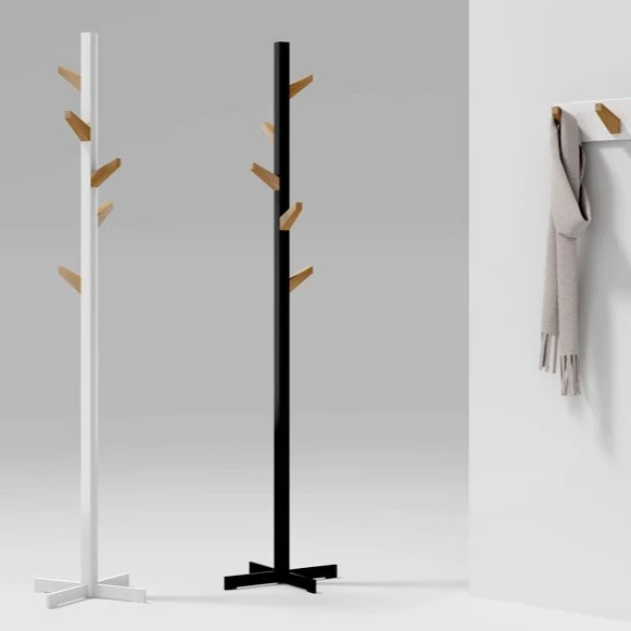 Second Tree stumtjener / coat rack | Scratch-Resistant | Easy Mount