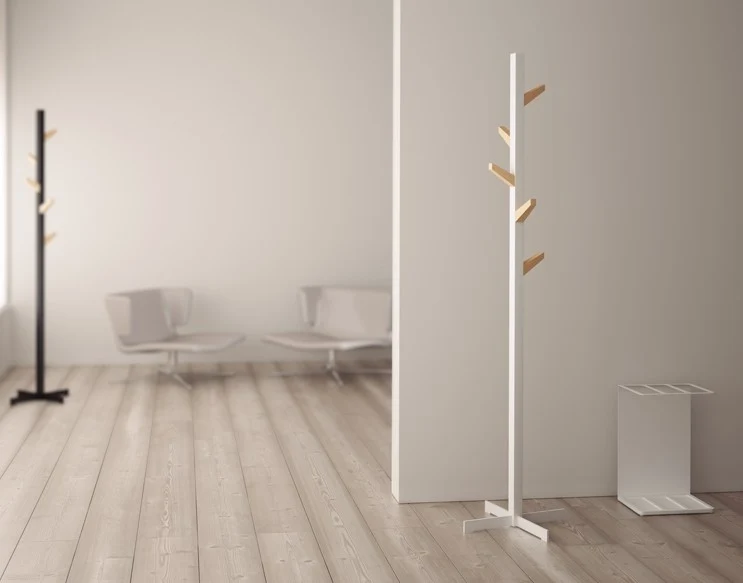 Second Tree stumtjener / coat rack | Scratch-Resistant | Easy Mount