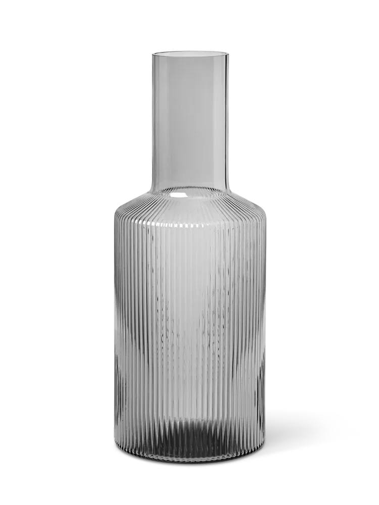 Ripple Carafe - Smoked Grey