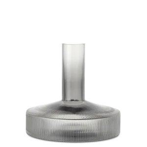 Ripple Wine Carafe - Smoked Grey