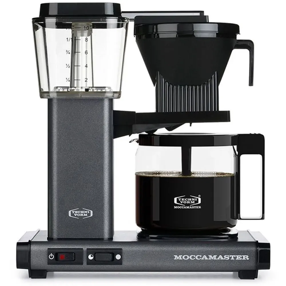 Moccamaster Selvaktiverende Stone Grey - Kaffemaskine