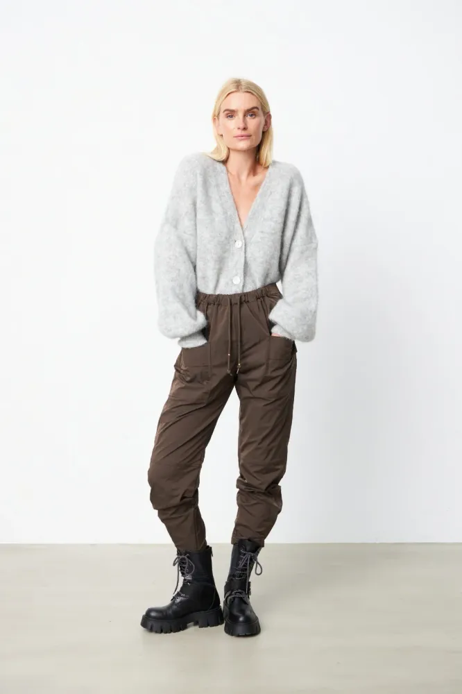 Gossia - Thilla Pant - Coffee Brushed Stainless Xs
